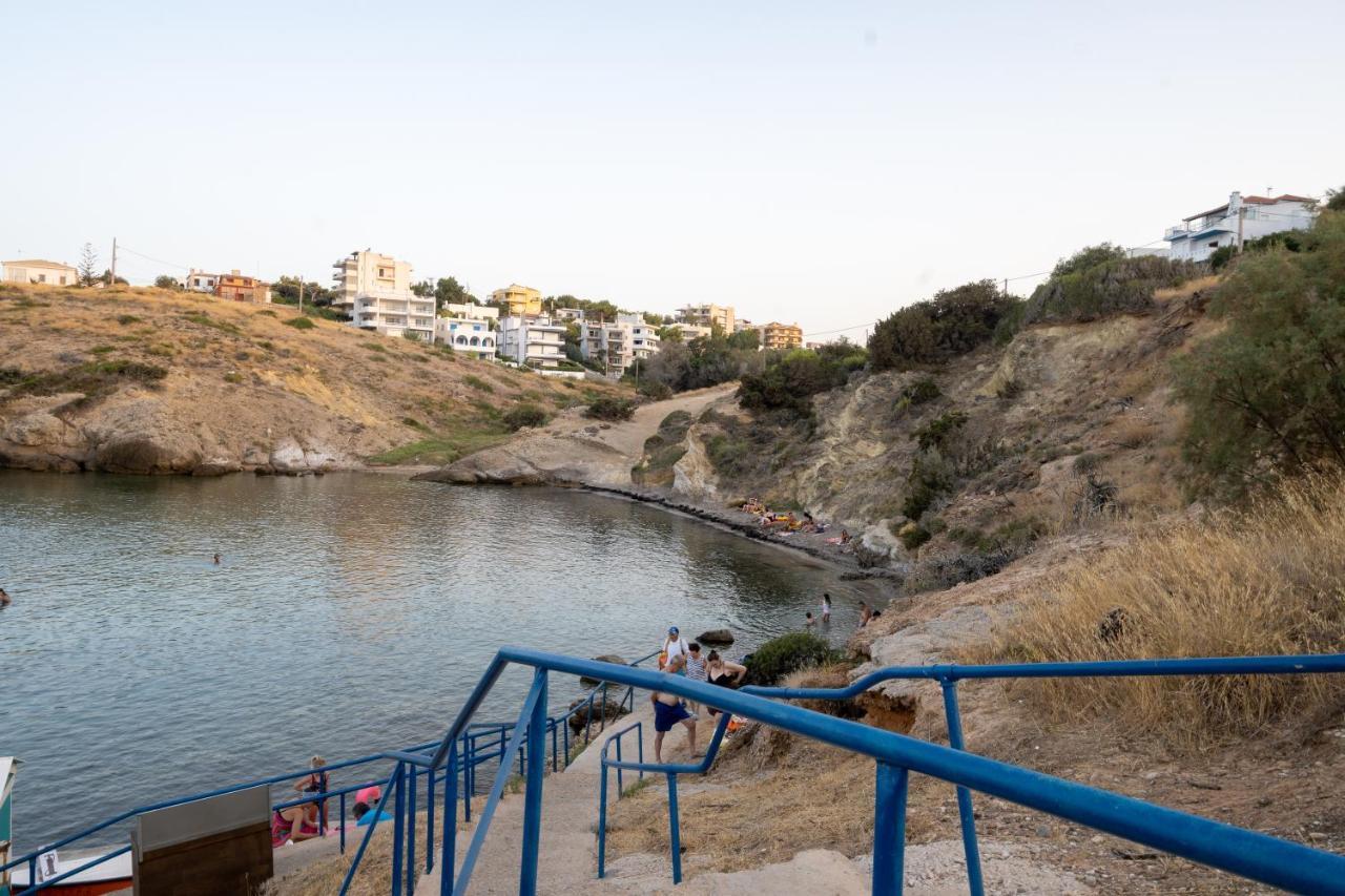 Amazing Sea View, Rafina Port, Athens Airport, Self-Check-In Apartment Екстериор снимка